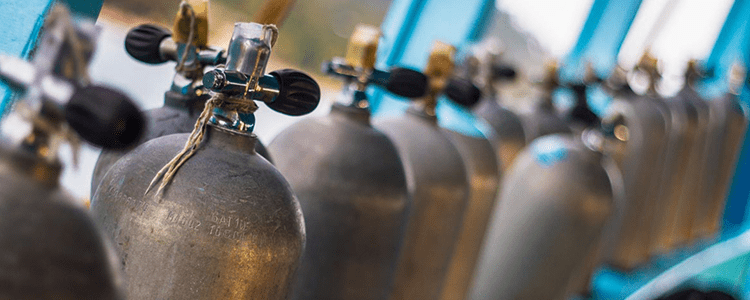 Газовые баллоны в Кутузовской